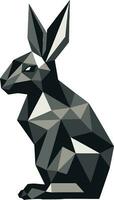 Black Hare Vector Logo A Bold and Striking Logo for Your Business Black Hare Vector Logo A Modern and Sophisticated Logo for Your Company