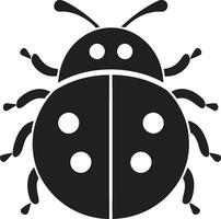 Elegant Simplicity Timeless Ladybug Symbol Majestic Symmetry The Ladybug Badge of Delight vector