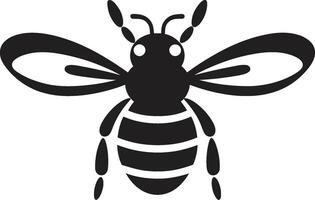 Honey Bee Majesty Symbol Bee Dynasty Badge vector