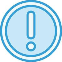 Ilustración de diseño de icono de vector de advertencia