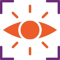 Eye Vector Icon Design Illustration