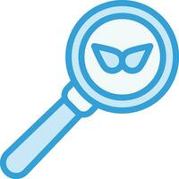 Magnifying glass Vector Icon Design Illustration