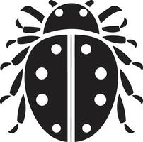 Eyes of Grace Ladybug Profile of Simplicity Silent Simplicity Vector Ladybug Emblem