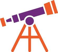 Telescope Vector Icon Design Illustration