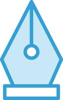 Nib Vector Icon Design Illustration