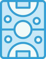 Air hockey Vector Icon Design Illustration