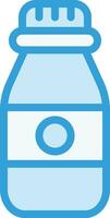 Vial bottle Vector Icon Design Illustration