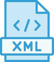 Xml Vector Icon Design Illustration