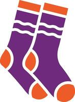 Socks Vector Icon Design Illustration