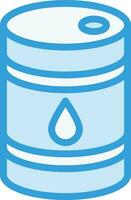 Oil barrel Vector Icon Design Illustration