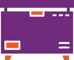 Freezer Vector Icon Design Illustration