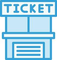 Ticket office Vector Icon Design Illustration