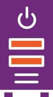 Cpu Vector Icon Design Illustration