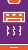 Air Conditioner Vector Icon Design Illustration