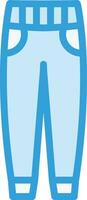 Trouser Vector Icon Design Illustration