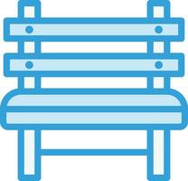 Bench Vector Icon Design Illustration