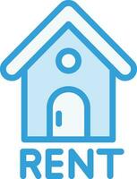 Rent Vector Icon Design Illustration