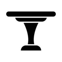 Table Vector Glyph Icon For Personal And Commercial Use.