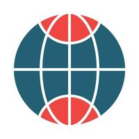 Internet Vector Glyph Two Color Icon For Personal And Commercial Use.