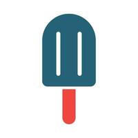 Ice cream Vector Glyph Two Color Icon For Personal And Commercial Use.