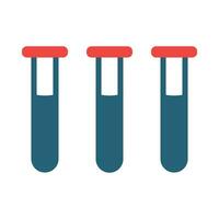 Test Tubes Vector Glyph Two Color Icon For Personal And Commercial Use.