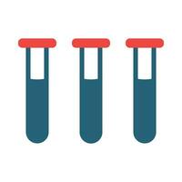 Test Tubes Vector Glyph Two Color Icon For Personal And Commercial Use.