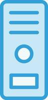 Computer case Vector Icon Design Illustration