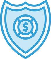 Shield Vector Icon Design Illustration