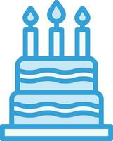 Cake Vector Icon Design Illustration