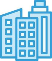 Office building Vector Icon Design Illustration