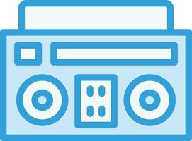 Boombox Vector Icon Design Illustration