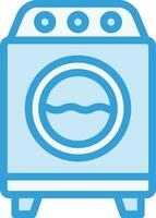 Washing machine Vector Icon Design Illustration