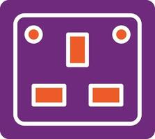 Socket Vector Icon Design Illustration