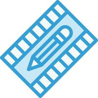 Film editing Vector Icon Design Illustration