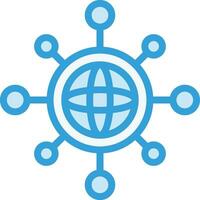 Networking Vector Icon Design Illustration