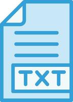 TXT Vector Icon Design Illustration