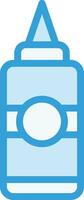 Ketchup Vector Icon Design Illustration