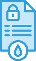 Data leak Vector Icon Design Illustration