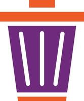 Trash Vector Icon Design Illustration