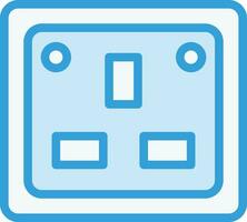Socket Vector Icon Design Illustration