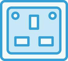 Socket Vector Icon Design Illustration