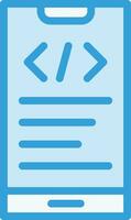 App development Vector Icon Design Illustration
