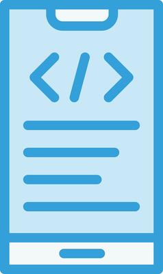 App development Vector Icon Design Illustration