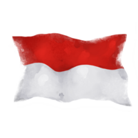 indonesiska flagga vinka png