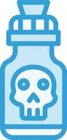 Poison Vector Icon Design Illustration