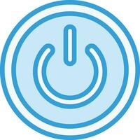 Power Button Vector Icon Design Illustration