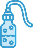 ilustración de diseño de icono de vector de botella de lavado