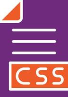 CSS Vector Icon Design Illustration