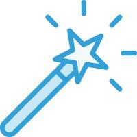 Magic wand Vector Icon Design Illustration