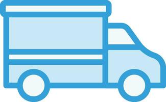 Delivery truck Vector Icon Design Illustration